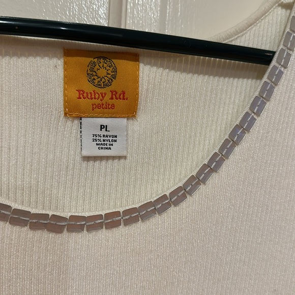 Free with purchase
Ruby Rd. Petite Knit Tank Top - Picture 3 of 4